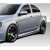 2008-2017 Mitsubishi Lancer Evo X V3 Side Skirt Rocker Panels - 2 Piece - image 1