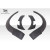 2003-2006 Porsche Cayenne G-Sport Wide Body Front Fender Flares - 4 Piece - image 7