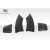 2003-2006 Porsche Cayenne G-Sport Wide Body Rear Fender Flares - 6 Piece - image 6