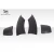 2003-2006 Porsche Cayenne G-Sport Wide Body Rear Fender Flares - 6 Piece - image 6