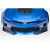 2016-2018 Chevrolet Camaro V8 Grid Front Bumper Air Duct Extensions Add Ons Spat Extensions - 2 Piece - image 6