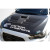 2008-2017 Mitsubishi Lancer / Lancer Evolution 10 Lancer Dritech GT Concept Hood - 1 Piece - image 2
