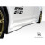 2008-2015 Mitsubishi Lancer Evolution 10 Duraflex GT Concept Side Skirts Rocker Panels - 2 Piece - image 3