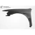 2004-2008 Acura TSX GT Concept Fender - image 6