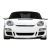 2006-2008 Porsche Cayman 2005-2008 Porsche Boxster GT3-RS Look Front Bumper - 1 Piece - image 1