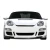 2006-2008 Porsche Cayman 2005-2008 Porsche Boxster GT3-RS Look Front Bumper - 1 Piece - image 3