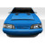 1987-1993 Ford Mustang Duraflex GT500 Hood - 1 Piece - image 1
