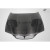 2004-2006 BMW 3 Series E46 2DR DriTech GTR Hood - 1 Piece - image 7