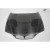 2004-2006 BMW 3 Series GTR Carbon Fiber Hood - image 4