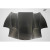 1997-2004 Chevrolet Corvette C5 Carbon Creations DriTech H Design Hood - 1 Piece - image 2