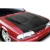 1987-1993 Ford Mustang Heat Extractor Carbon Fiber Hood - image 2