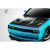 2008-2023 Dodge Challenger Dritech Hellcat Look Hood - 1 Piece - image 2