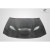 2006-2010 Dodge Charger DriTech Hellcat Look Hood - 1 Piece - image 2