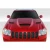 2005-2010 Jeep Grand Cherokee Hellcat Look Hood - 1 Piece - image 1