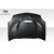 2000-2005 Dodge Neon Hellcat Look Hood - 1 Piece - image 14