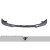 2012-2017 Bentley Continental GT Coupe AF-1 Front Spoiler ( GFK ) - 1 Piece - image 2