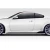 2008-2015 Infiniti G Coupe 2DR G37 Q60 L-Sport Side Splitters - 2 Piece - image 1