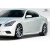 2008-2015 Infiniti G Coupe 2DR G37 Q60 L-Sport Side Splitters - 2 Piece - image 3