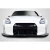 2009-2016 Nissan GTR LBW Carbon Fiber Front Lip - image 1