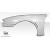 1997-1998 Nissan 240SX S14 M-1 Sport Front Fenders (+30mm) - 2 Piece - image 4