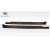 2011-2016 BMW 5 Series F10 4DR M-Tech Side Skirts Rocker Panels - 2 Piece - image 8