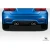 2012-2018 BMW 3 Series F30 M3 Look Rear Diffuser ( must be used with M3 look rear bumper) - 1 Piece - image 3