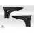 2007-2013 BMW 3 Series E92 2dr E93 Convertible M3 Look Front Fenders - 2 Piece - image 7