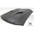 1994-1998 Ford Mustang Duraflex Mach 2 Hood - 1 Piece - image 5