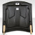 1994-1998 Ford Mustang Mach 2 Hood - 1 Piece - image 9