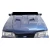 1987-1993 Ford Mustang Mach 2 Hood - image 3
