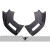 2011-2017 Lamborghini Aventador LP 700 Carbon AF-1 Front Aero Splitters ( CFP ) - 2 Piece - image 7