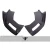 2011-2017 Lamborghini Aventador LP 700 Carbon AF-1 Front Aero Splitters ( CFP ) - 2 Piece - image 12