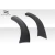 2002-2006 Mini Cooper / Cooper S R50 R53 2005-2008 Cooper convertible R52 MS-R Fender Flares - 6 Piece - image 5