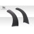 2002-2006 Mini Cooper / Cooper S R50 R53 2005-2008 Cooper convertible R52 MS-R Fender Flares - 6 Piece - image 5