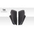 2003-2008 Nissan 350Z Z33 Duraflex N-1 Rear Add Ons Spat Bumper Extensions - 2 Piece - image 5