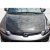2006-2011 Honda Civic OEM Look Carbon Fiber Hood - image 4