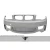 2008-2013 BMW 1 Series E82 E88 AF-1 Front Bumper ( GFK ) - 1 Piece - image 3