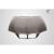 2002-2005 BMW 3 Series E46 4DR OEM Look Hood - 1 Piece - image 7