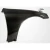 1993-1997 Honda Del Sol OEM Look Carbon Fiber Fender - image 13