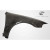 1992-1995 Honda Civic 2DR / HB Carbon Creations OEM Look Fenders - 2 Piece - image 6