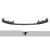 2008-2014 Lexus IS-F Carbon AF-1 Front Add-On Spoiler ( CFP ) - 1 Piece - image 3