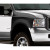 1999-2007 Ford Super Duty F250 F350 F450 F550 / 2000-2005 Ford Excursion 3.5" Off Road Bulge Front Fenders - 2 Piece - image 8
