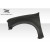 1999-2007 Ford Super Duty F250 F350 F450 F550 / 2000-2005 Ford Excursion 3.5" Off Road Bulge Front Fenders - 2 Piece - image 3