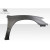 1995-2004 Toyota Tacoma Duraflex 4.5" Off Road Bulge Front Fenders - 2 Piece - image 5
