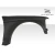 1992-1996 Ford F-150 / Bronco 4.5" Off Road Bulge Front Fenders - 2 Piece - image 9