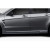 2008-2011 Ford Focus 4DR Piranha Side Skirts Rocker Panels - 2 Piece - image 1