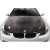 2007-2010 BMW 3 Series E92 2dr E93 Convertible Carbon AF-1 Hood ( CFP ) - 1 Piece - image 2