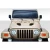 1997-2006 Jeep Wrangler Power Dome Hood - image 1