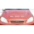 1996-1998 Honda Civic Predator Hood - image 5