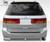 1999-2004 Honda Odyssey Duraflex R34 Rear Bumper Cover 1 Piece